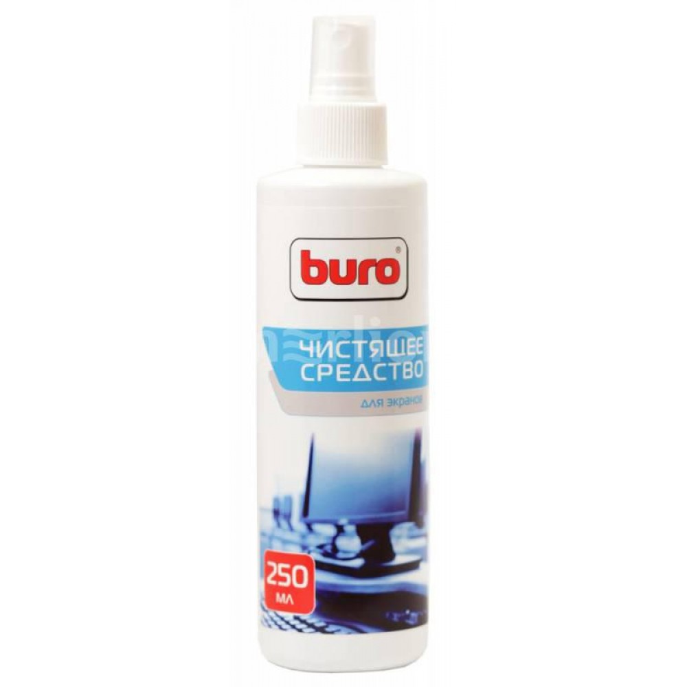 Чистящее средство для экранов и оптики спрей Buro (250мл.)