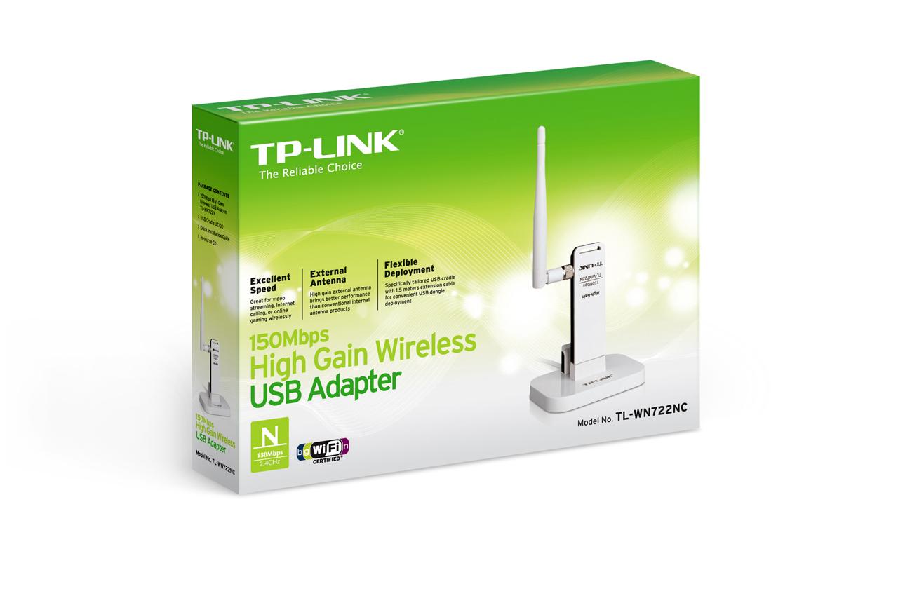 Сетевой адаптер TP- LINK TL-WN722NC