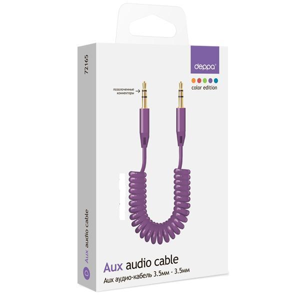 AUX аудио-кабель 3.5мм - 3.5мм Deppa