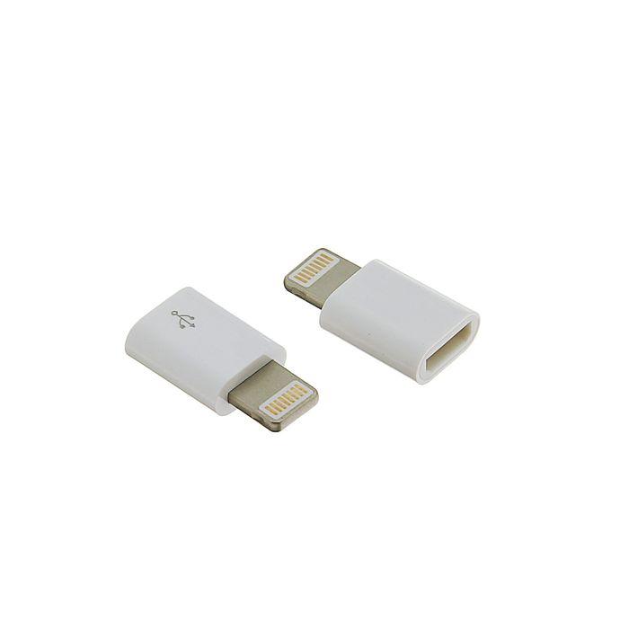 Переходник с micro USB на iPfone 5-6
