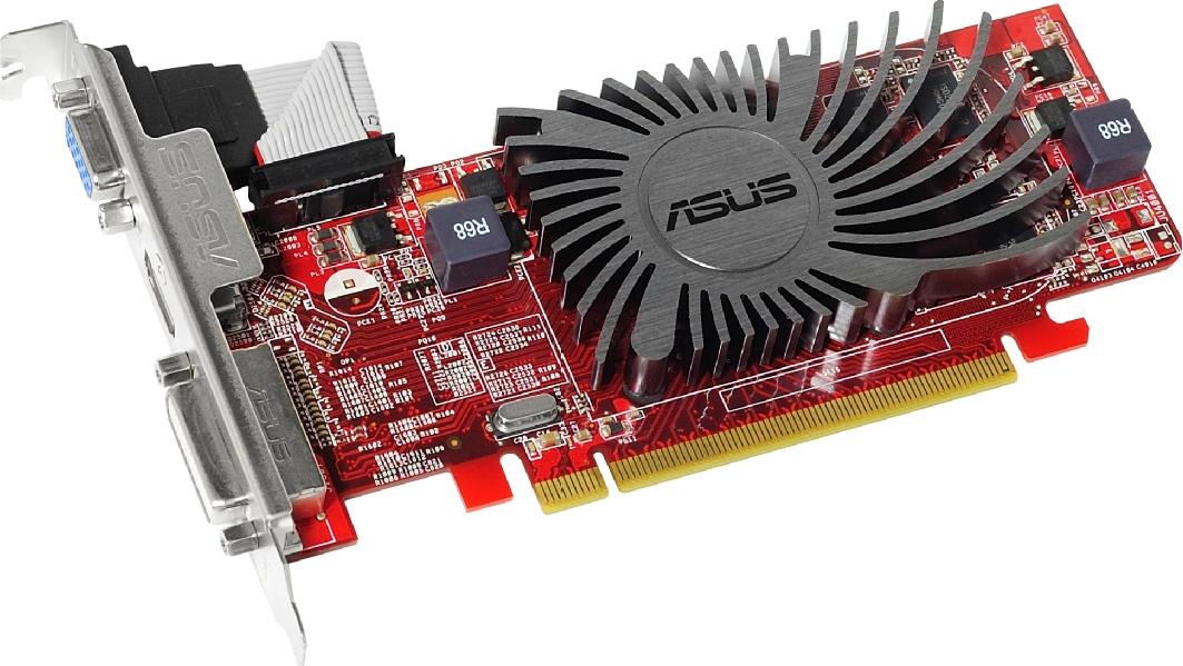Видеокарта Asus PCI-E  AMD Radeon HD 5450 1024Mb 64bit GDDR3
